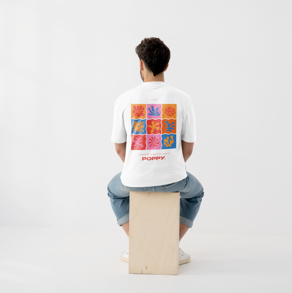 T-shirt oversize unisexe - La belle vie